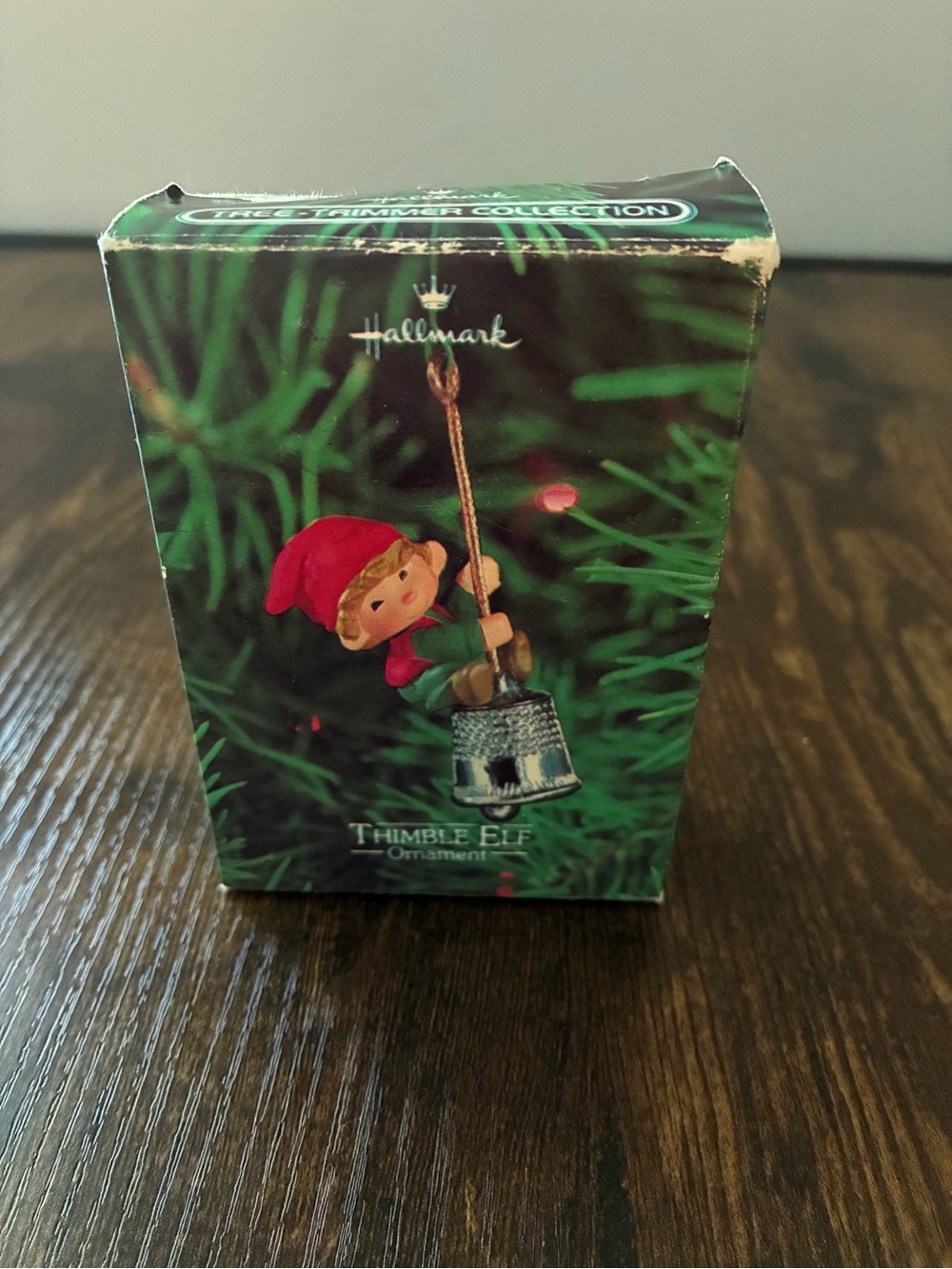 Hallmark Vintage 1980 Thimble Elf Ornament